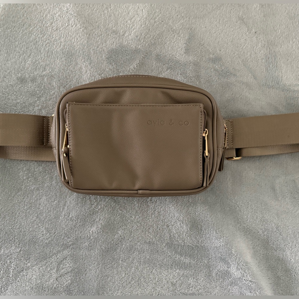 Ayla & Co. Brown Belt Bag
